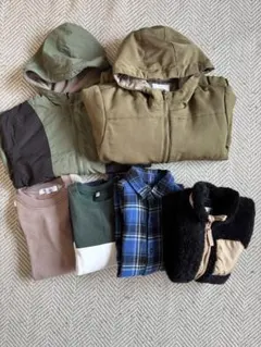 男の子　130 まとめ売り　6点　冬