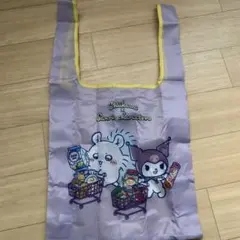 ちいかわ×サンリオ エコバッグ モモンガ クロミ