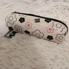 【タグ付き未使用✨】MARY QUANT フラワーパターン筆箱 ペンケース