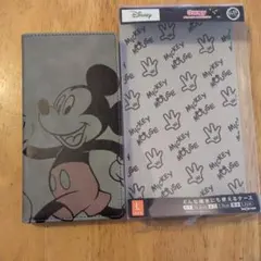 ディズニー ミッキーマウス 手帳型ケース Lサイズ　新品開封未使用