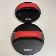 IGNIO プッシュアップバー 黒 赤