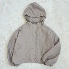 グレイル　フード付き　マウンテンパーカー　羽織り　ピンクベージュ　Ｆ