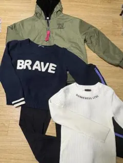 中古 秋冬 まとめて 5点セット 子供