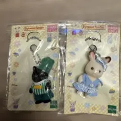 【新品✨まとめ売り】シルバニアファミリー キーホルダーセット ネコ　うさぎ