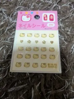 【平成レトロ】【当時品】ハローキティ ネイルシール