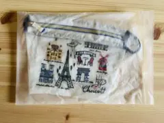 【新品未使用】BALL & CHAIN Chacottコラボ　ポーチ　ホワイト