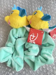 ディズニー マスコット付きシュシュ フランダー　リトルマーメイド
