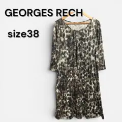 GEORGES RECH ジョルジュレッシュ ワンピース 総柄 レディース 38のサムネイル