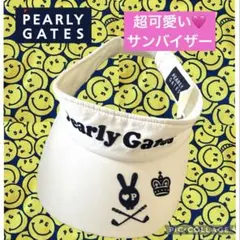 PEARLY GATES♡パーリーゲイツ　可愛い♡サンバイザー
