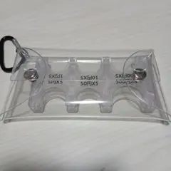 コインケース 硬貨収納 カラビナ付き