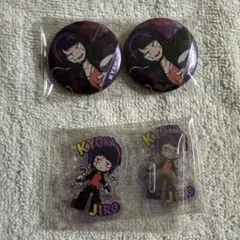 僕のヒーローアカデミア 耳郎響香 缶バッチ アクスタセット