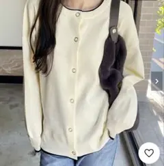 前後２ｗａｙ配色スポンディッシュカーディガン