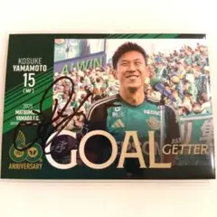 松本山雅 2025松本山雅FCオフィシャルトレーディングカード 15番 山本康裕