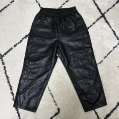 Beauty & youth イージー オッド レザーパンツ