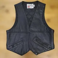 ストアブランド　シアーズ　レザーベスト70s.80s