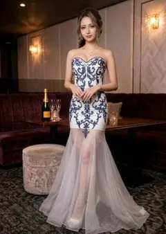 メルカリ市価格 Rifona ロングドレス マーメイド