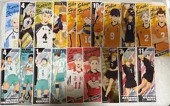 ハイキュー　ロングステッカー&クリアカードセット（画像複数あり）