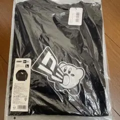 カービィ NEW ERA コラボ長袖コットンTシャツ ブラック Lサイズのサムネイル