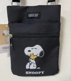 【新品】 スヌーピー スマホショルダー バッグ スマホポシェット 斜めがけ 軽量