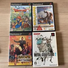 PS2 ドラクエ8 信長の野望 メタルギア ゴッドオブウォー
