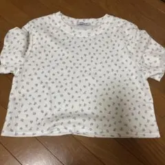 CHIP CLIP 花柄 半袖 カットソー ホワイトのサムネイル