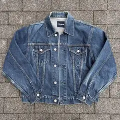 【レア】OLD UNIQLO デニム ジャケット 90s~00s 短丈 古着