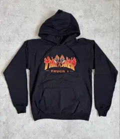 THRASHER スラッシャー　レア　ヘインズタグ　希少　パーカー THRASHER スラッシャー レア ヘインズタグ 希少 パーカー - メルカリ