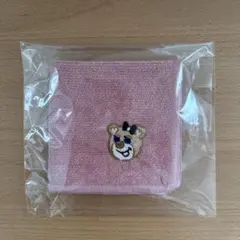 フェイラー　ラブラリー オールドテディ 刺繍ワッペンハンカチ