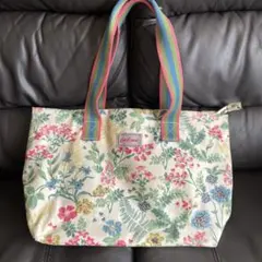 Cath Kidston 花柄トートバッグ白