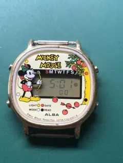 ディズニー ミッキーマウス 腕時計 ALBA 昭和 デッドストック品　最終値下げ