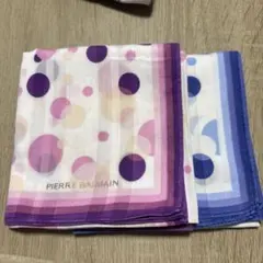 PIERRE BALMAIN ドット柄ハンカチ