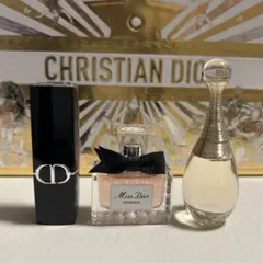 【新品未使用】Dior 2025クリスマスオファー　口紅 香水