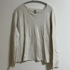 HEART MARKET 長袖Tシャツ Mサイズ ベージュ