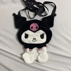 쿠로미 봉제인형 포셰트 숄더백 파우치 가챠