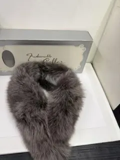 美品 SAGA FOX ファーマフラー ティペット