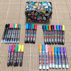 uni POSCA　ポスカ　水性マーカー　ぺんてる筆　まとめ売り　34本のサムネイル