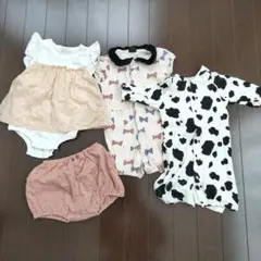 ベビー服4点 50cm～