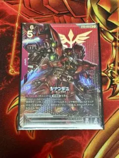 シナンジュ スリーブ 使用品 60枚 ガンダムウォー - メルカリ