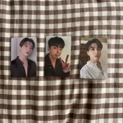 BTS ジョングクトレカ3枚セット