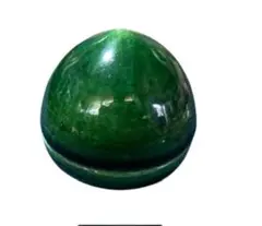 楽焼　宝珠型香合　青楽焼　京　清水　茶道具のサムネイル