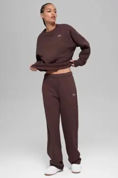 alo ブラウンスウェット Mサイズ 新品未使用#alo Vintage Pink #ALOyoga スウェット - メルカリ
