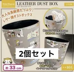 あらいぐまラスカル　Hidy!Rascal レザーダストボックス 2個セット