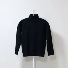 ミラノリブタートルネックニット