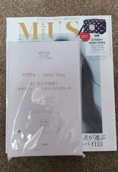 オトナミューズ 11月号増刊付録 CITEN×ハローキティ ポーチ