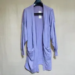 新品　Free‘s Mart フリーズマート　ロングカーディガン　パープル