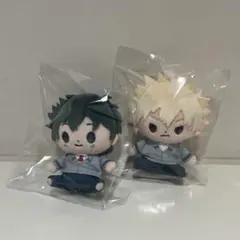 僕のヒーローアカデミア ヒロアカ もっちび ぬいぐるみ 緑谷 出久 爆豪 勝己