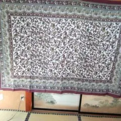 大人気のインド製エスニックマルチカバー(シングル150x220cm)7016