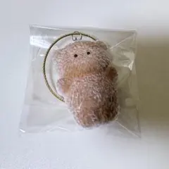 mei ふさふさもこもこフィギュアマスコット もこもこくまちゃん ベージュのサムネイル