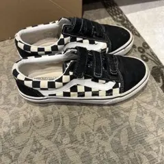 Vans チェック柄スニーカー ベルクロ
