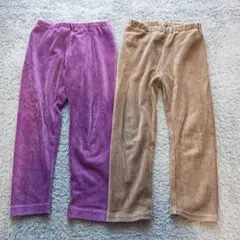コーデュロイボトムス 100cm 2色セット